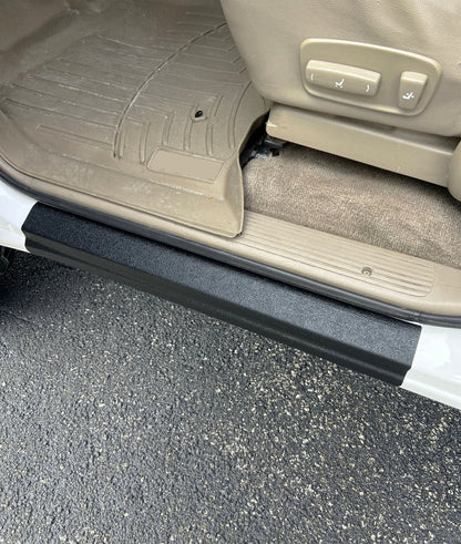 Textured Door Sill Overlays Fits 2000-2006 Toyota Tundra by Tufskinz.com