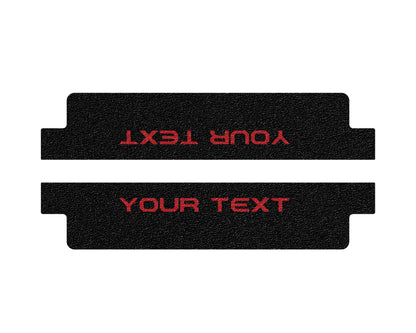 Textured Door Sill Overlays Fits 2000-2006 Toyota Tundra by Tufskinz.com