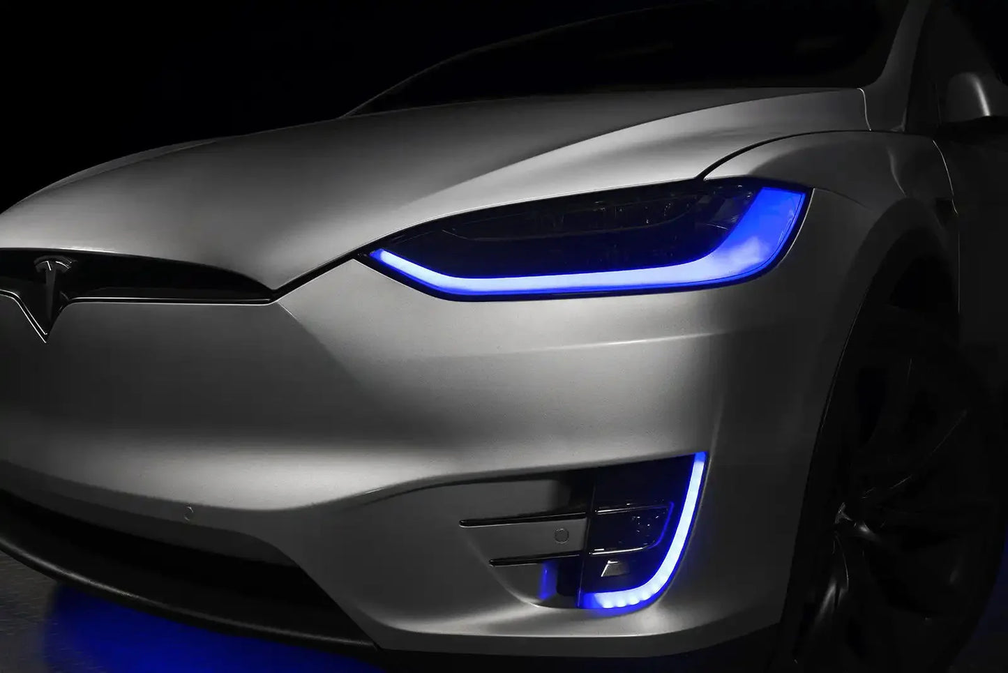 ORACLE Lighting 2016-2024 Tesla Model X Dynamic ColorSHIFT Headlight & Fog Light DRL Upgrade Kit - COMBO by ORACLE Lighting