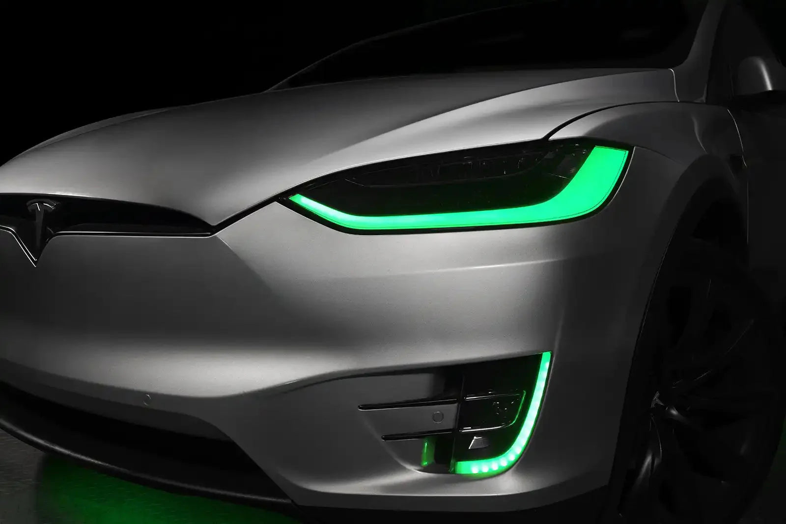 ORACLE Lighting 2016-2024 Tesla Model X Dynamic ColorSHIFT Headlight & Fog Light DRL Upgrade Kit - COMBO by ORACLE Lighting