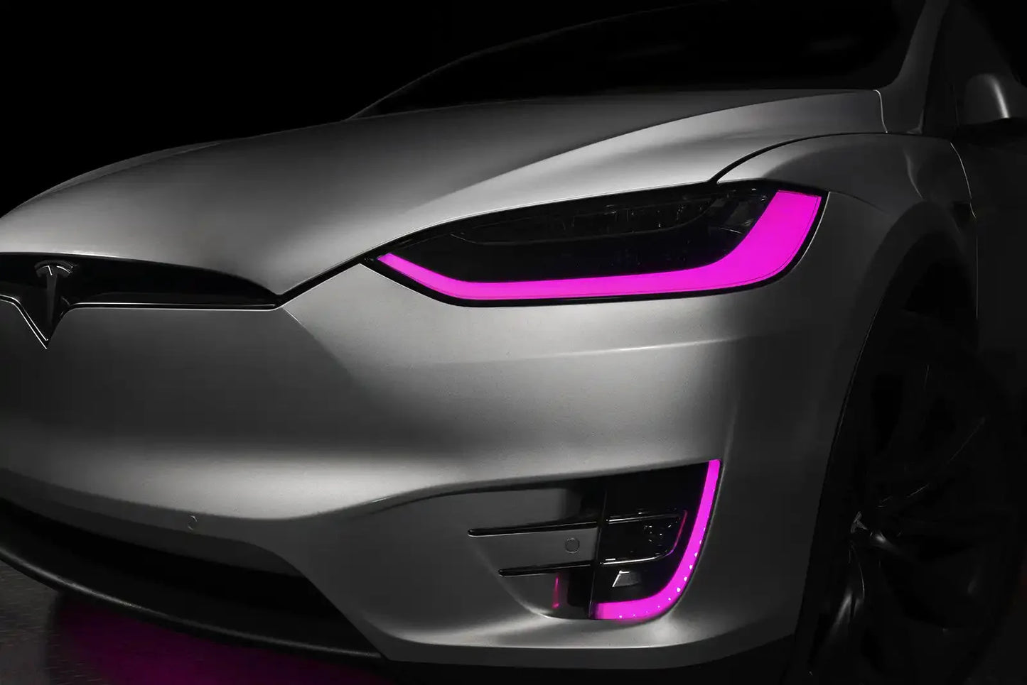 ORACLE Lighting 2016-2024 Tesla Model X Dynamic ColorSHIFT Headlight & Fog Light DRL Upgrade Kit - COMBO by ORACLE Lighting