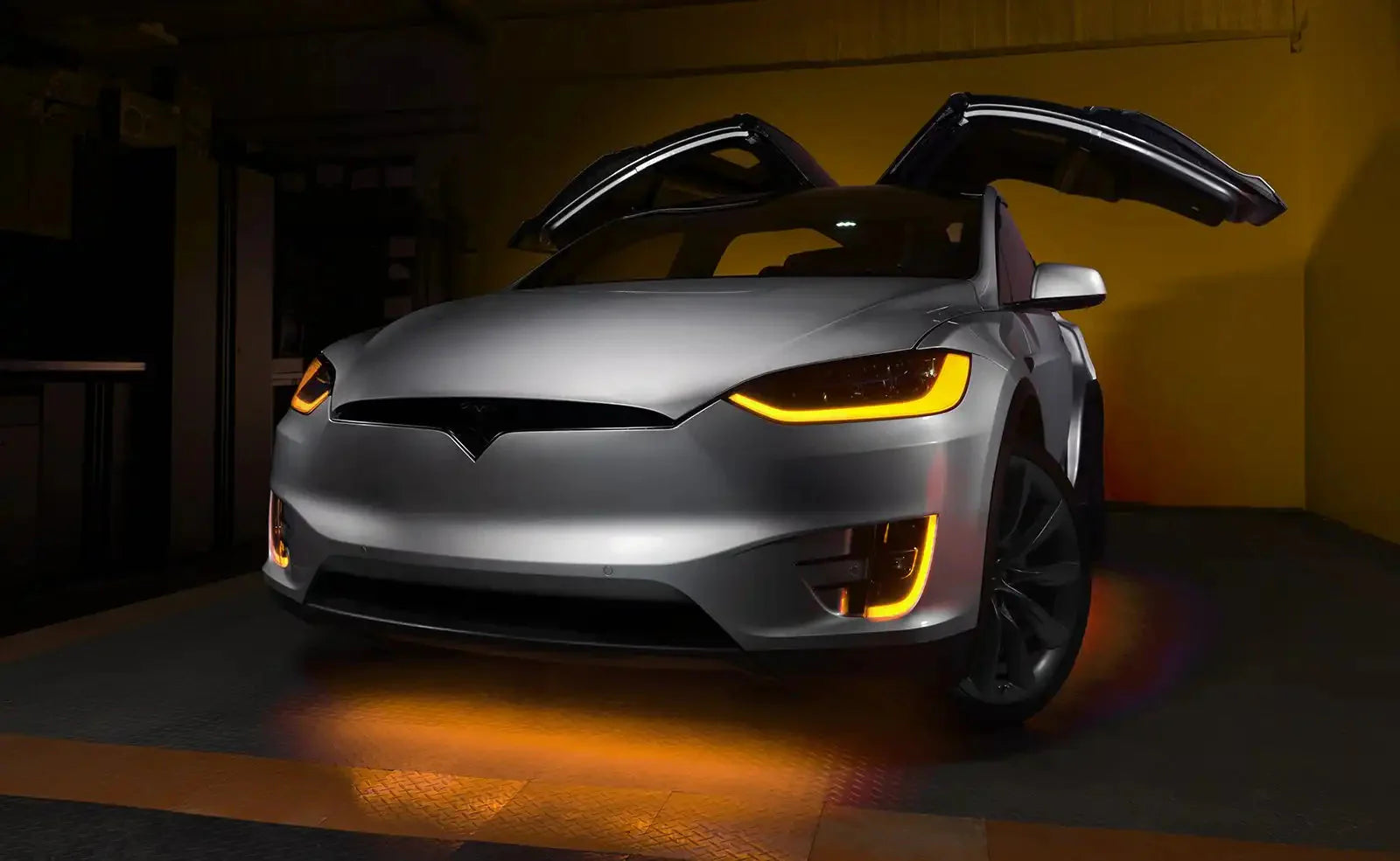 ORACLE Lighting 2016-2024 Tesla Model X Dynamic ColorSHIFT Headlight & Fog Light DRL Upgrade Kit - COMBO by ORACLE Lighting