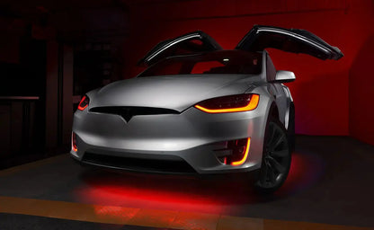 ORACLE Lighting 2016-2024 Tesla Model X Dynamic ColorSHIFT Headlight & Fog Light DRL Upgrade Kit - COMBO by ORACLE Lighting