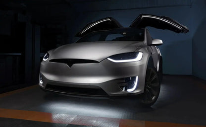 ORACLE Lighting 2016-2024 Tesla Model X Dynamic ColorSHIFT Headlight & Fog Light DRL Upgrade Kit - COMBO by ORACLE Lighting