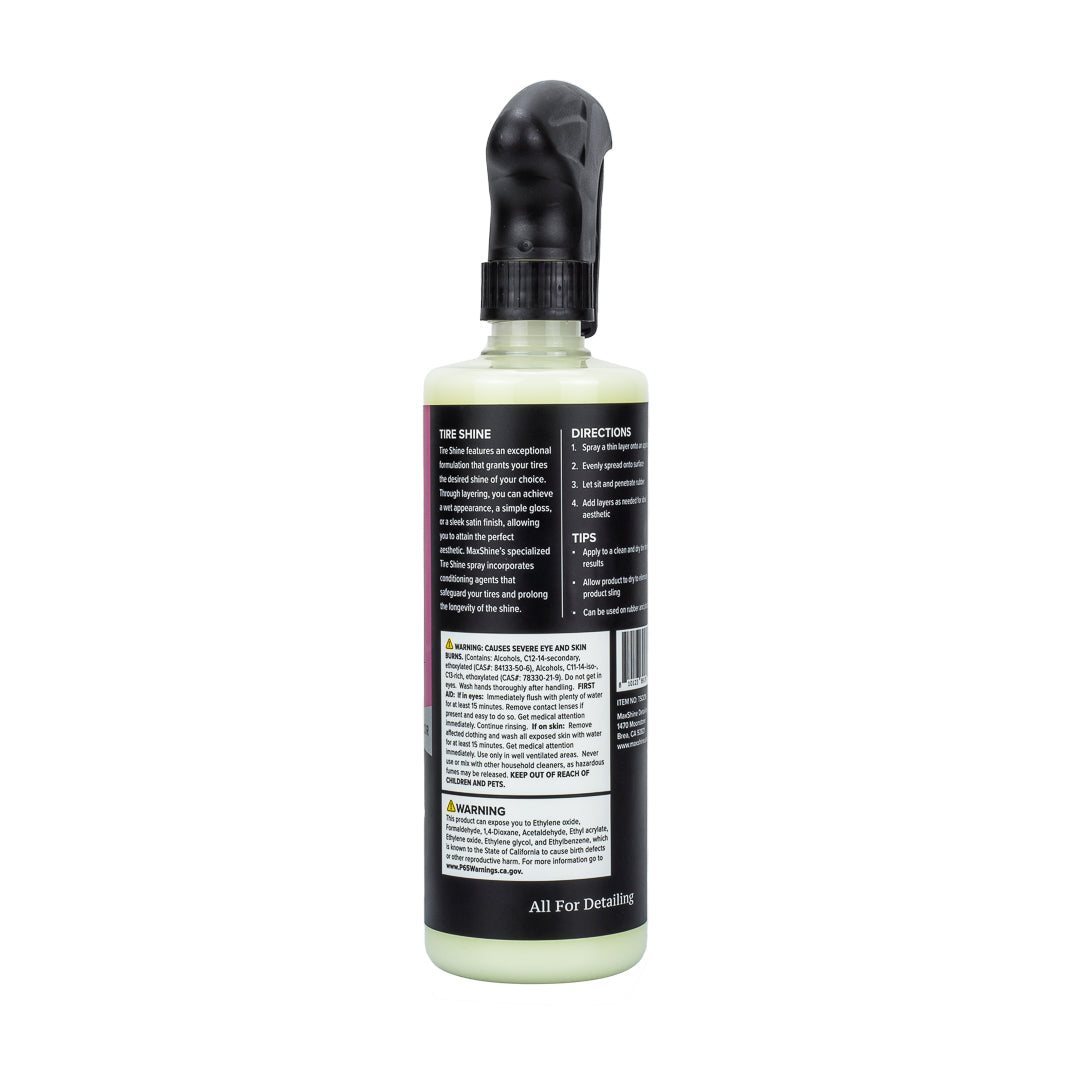 Tire Shine - 16oz, 1gal by MaxshineUSA