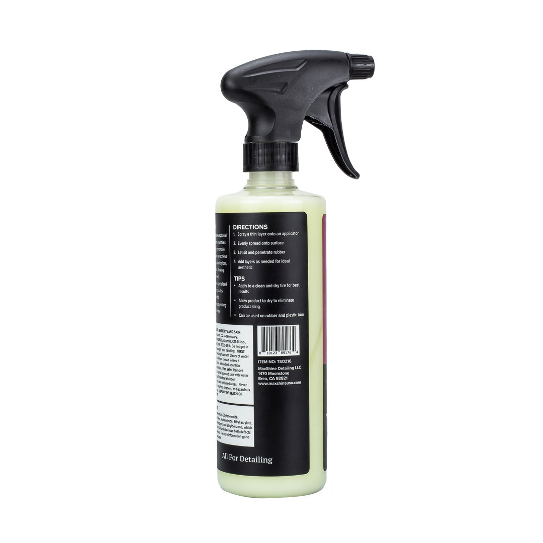 Tire Shine - 16oz, 1gal by MaxshineUSA