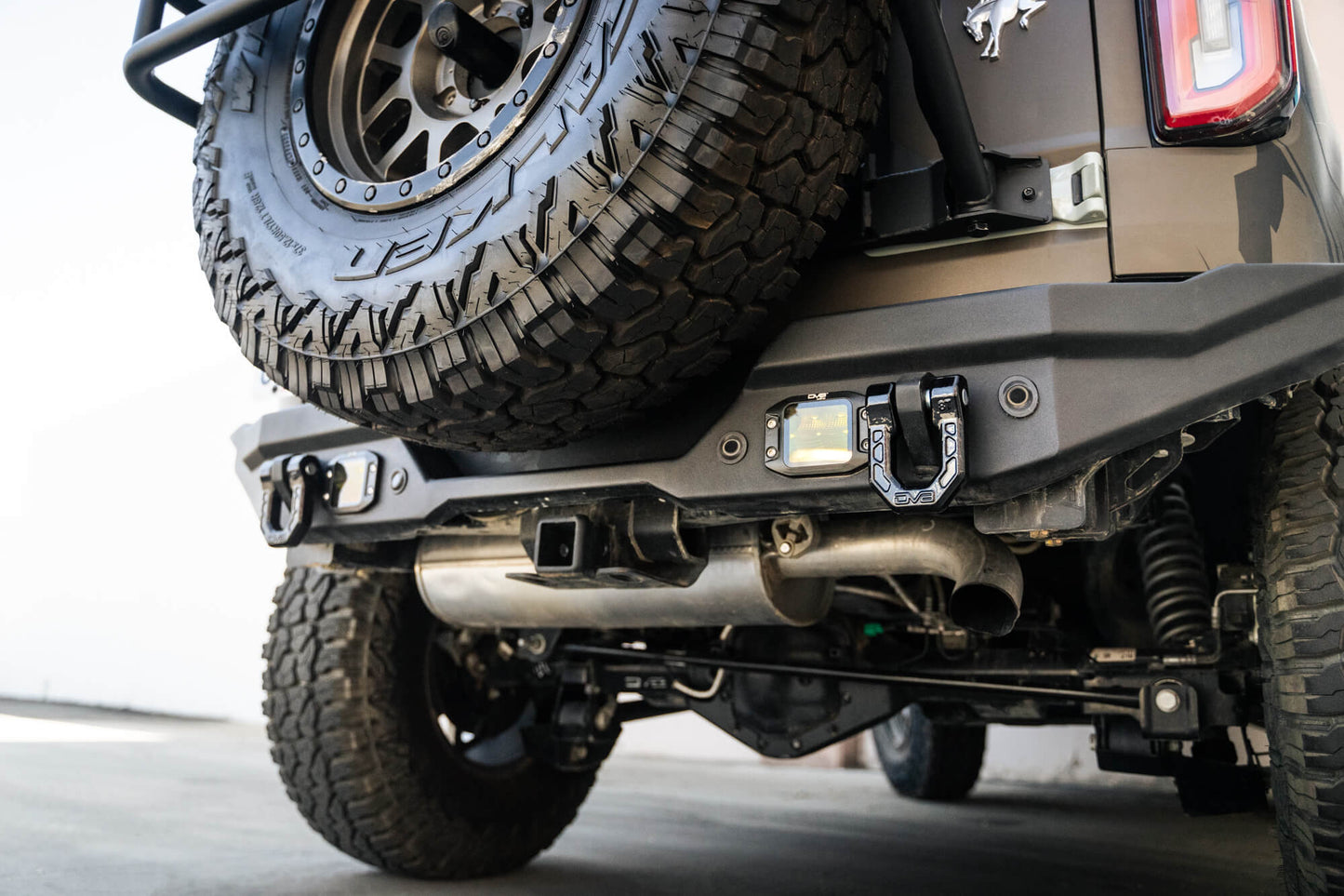 Black DV8 Elite Series D-Rings (Pair) by DV8 Offroad