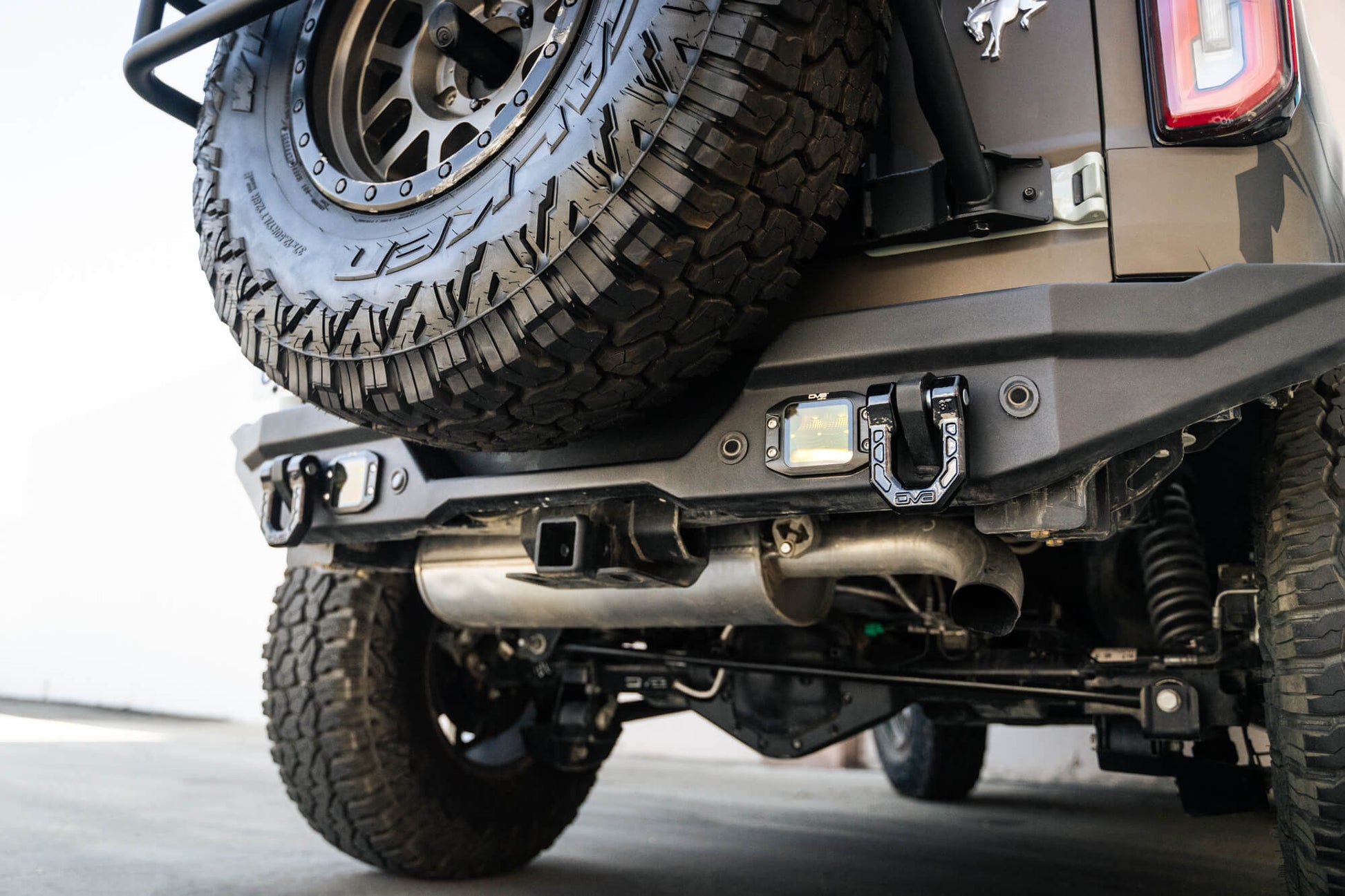 Black DV8 Elite Series D-Rings (Pair) by DV8 Offroad