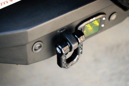 Black DV8 Elite Series D-Rings (Pair) by DV8 Offroad