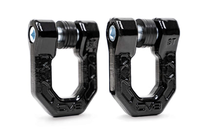 Black DV8 Elite Series D-Rings (Pair) by DV8 Offroad