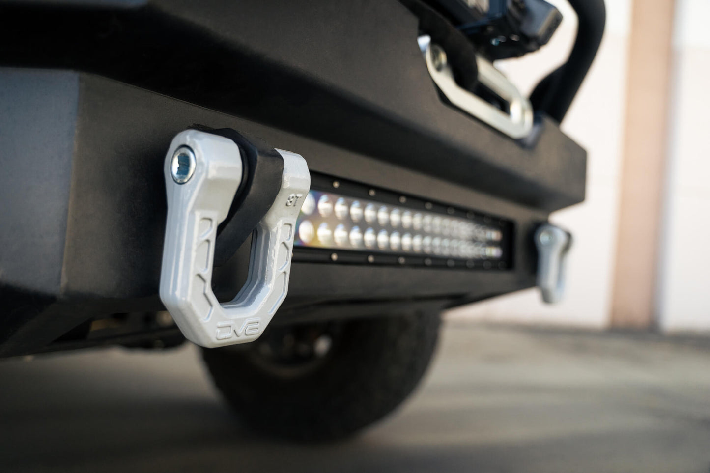 Gray DV8 Elite Series D-Rings (Pair) by DV8 Offroad