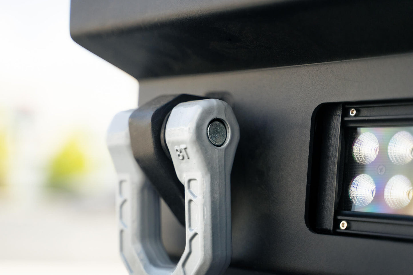 Gray DV8 Elite Series D-Rings (Pair) by DV8 Offroad