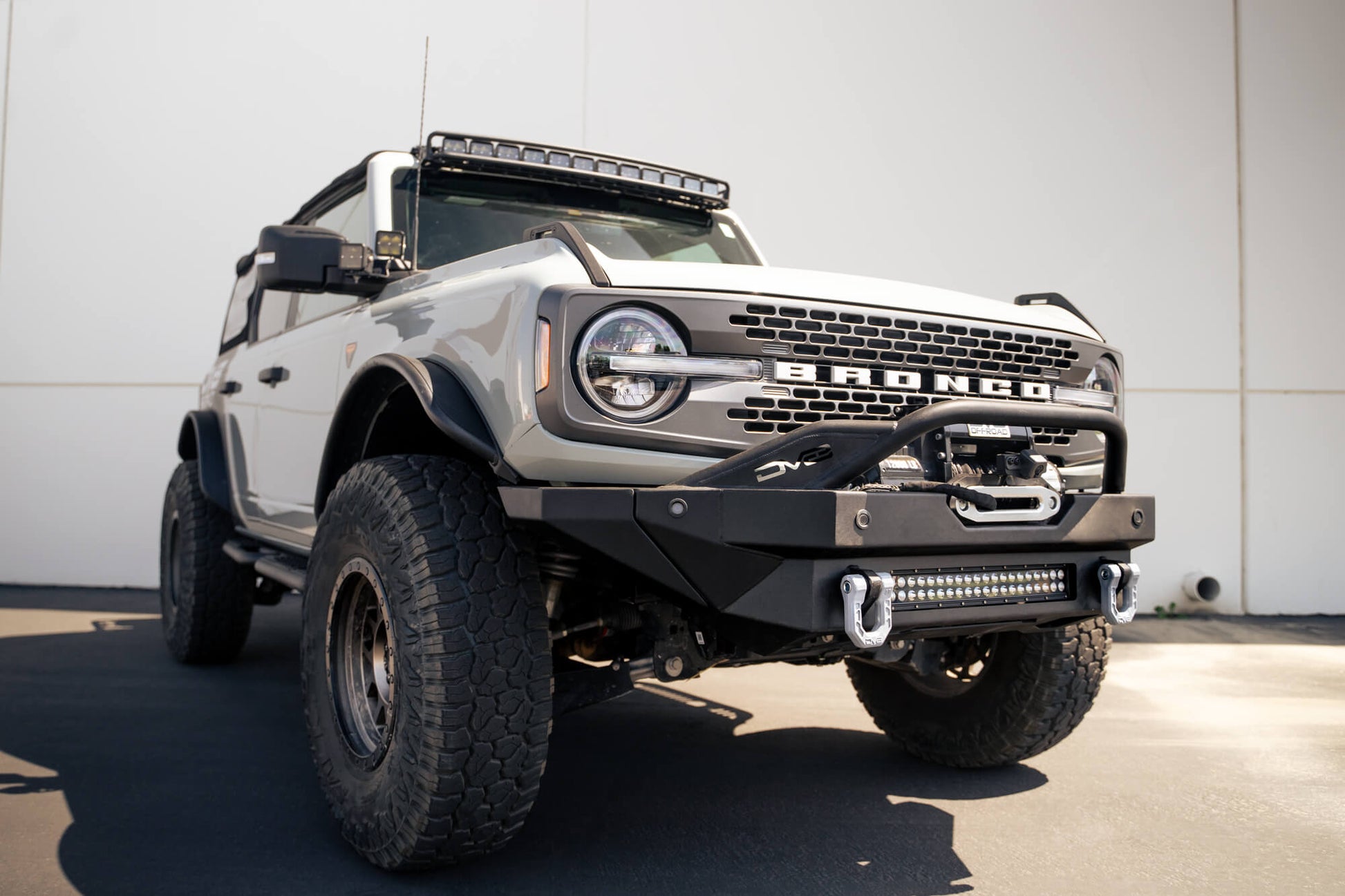 Gray DV8 Elite Series D-Rings (Pair) by DV8 Offroad
