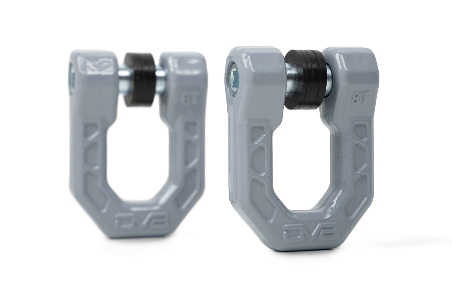Gray DV8 Elite Series D-Rings (Pair) by DV8 Offroad