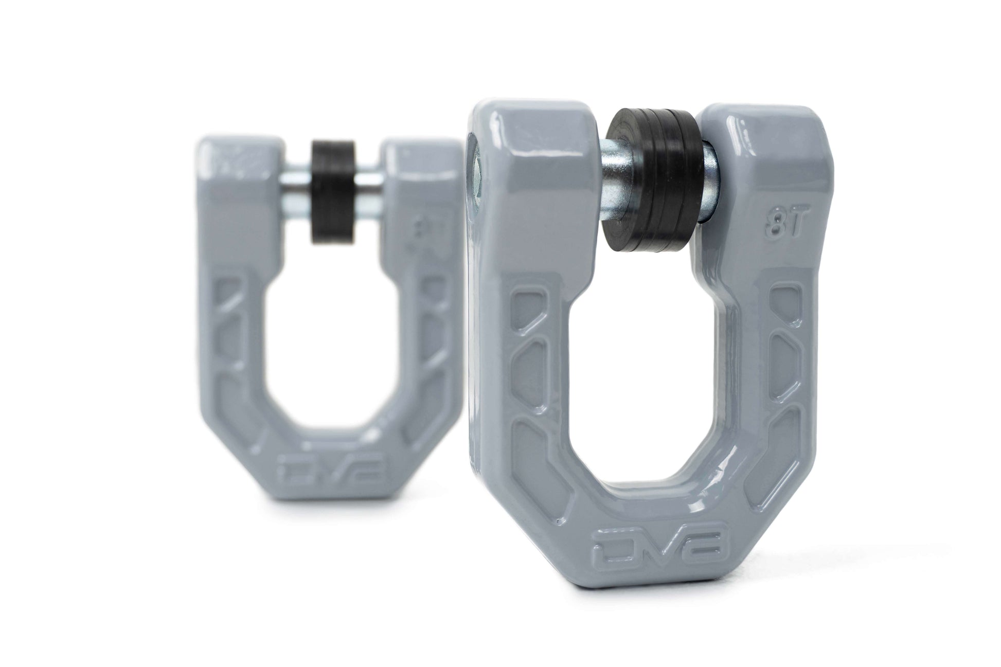 Gray DV8 Elite Series D-Rings (Pair) by DV8 Offroad