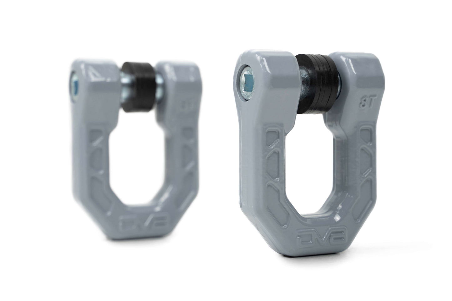 Gray DV8 Elite Series D-Rings (Pair) by DV8 Offroad