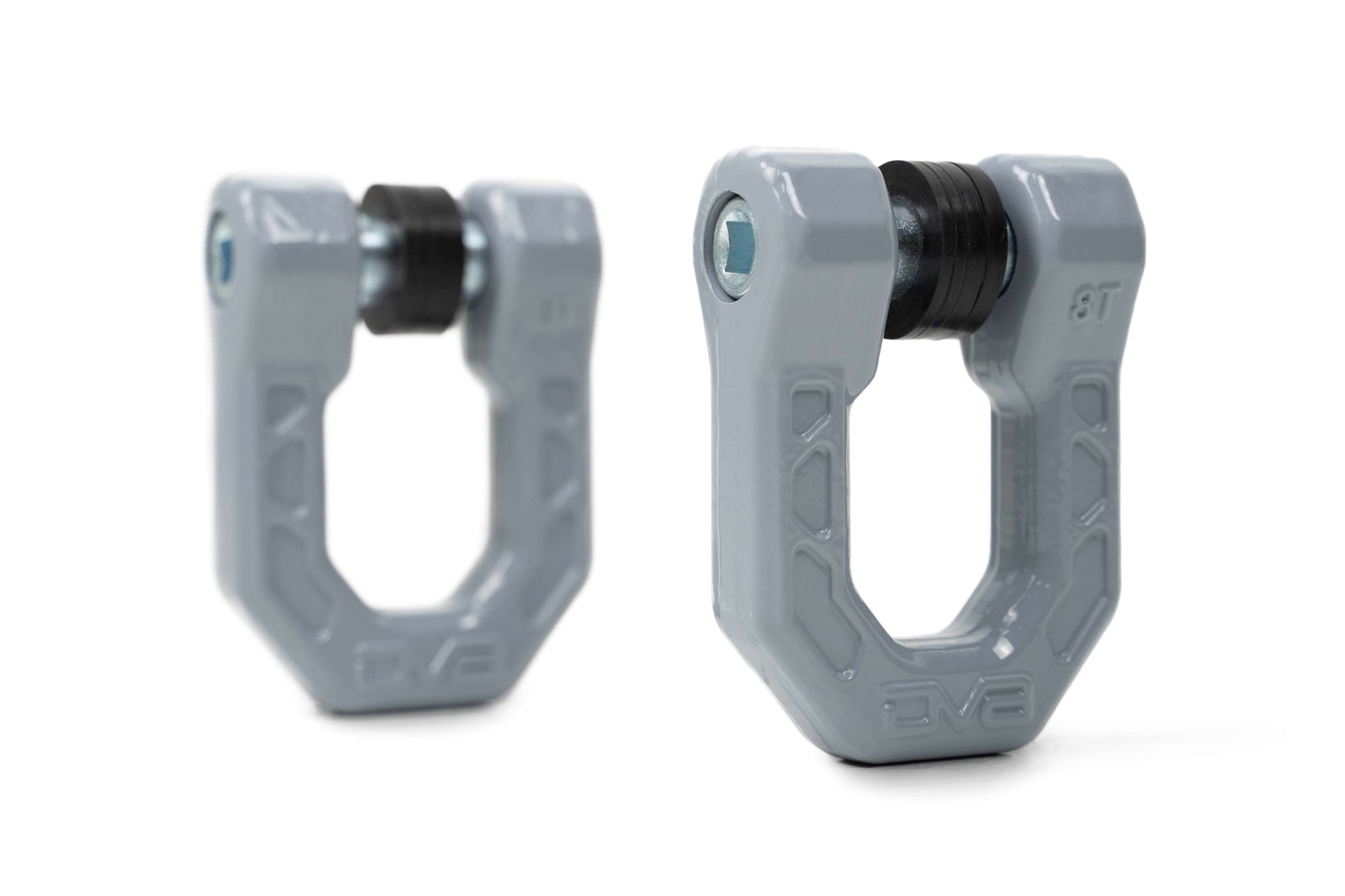 Gray DV8 Elite Series D-Rings (Pair) by DV8 Offroad