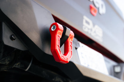 Red DV8 Elite Series D-Rings (Pair) by DV8 Offroad