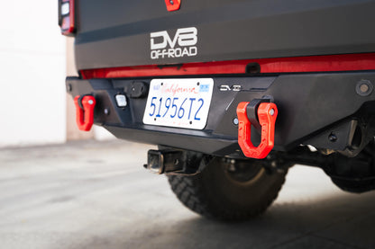 Red DV8 Elite Series D-Rings (Pair) by DV8 Offroad
