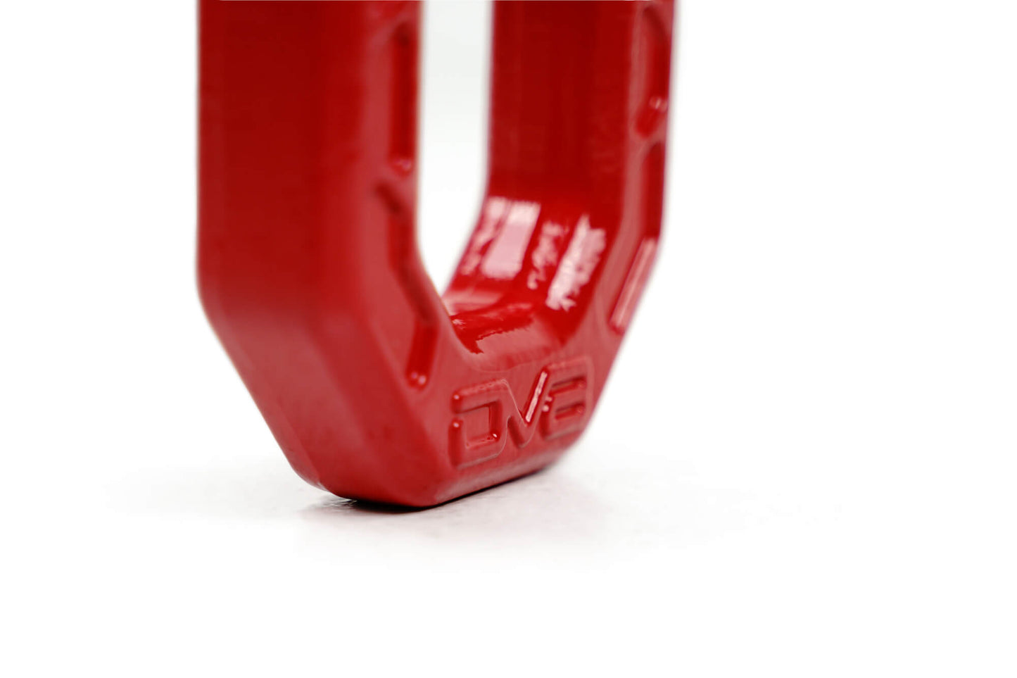 Red DV8 Elite Series D-Rings (Pair) by DV8 Offroad