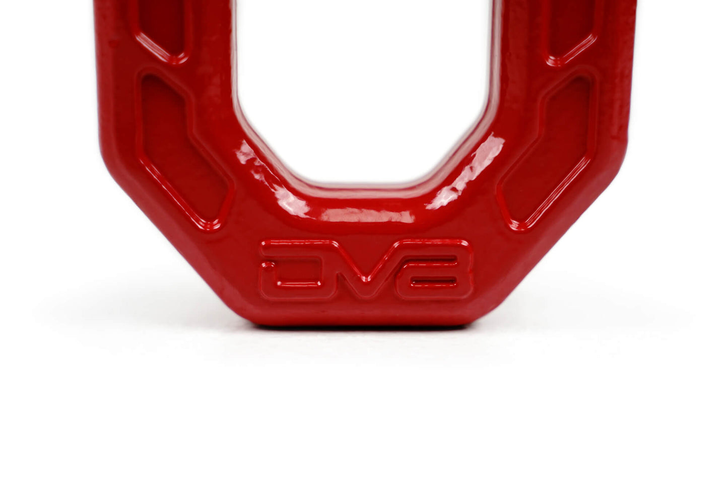 Red DV8 Elite Series D-Rings (Pair) by DV8 Offroad