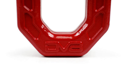 Red DV8 Elite Series D-Rings (Pair) by DV8 Offroad