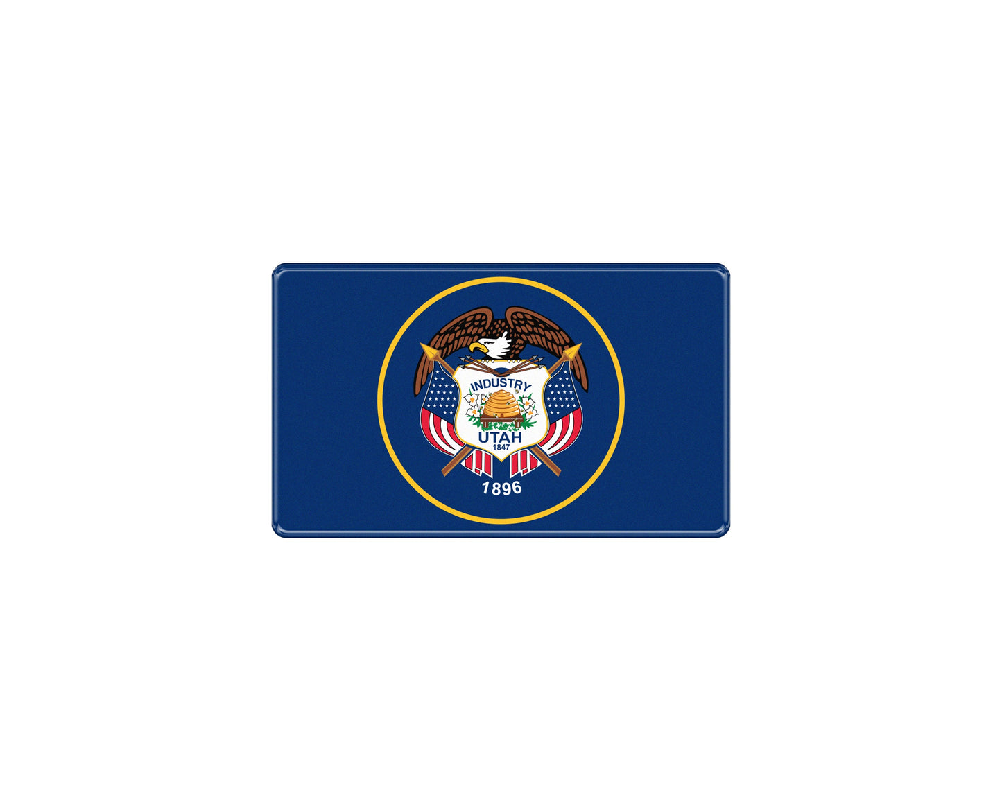 USA Flag Emblem Fits - Universal by Tufskinz.com