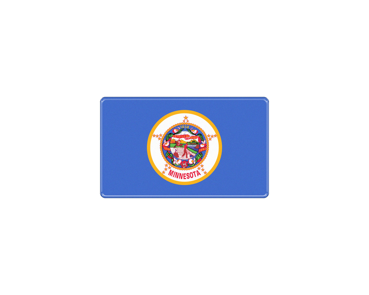 USA Flag Emblem Fits - Universal by Tufskinz.com