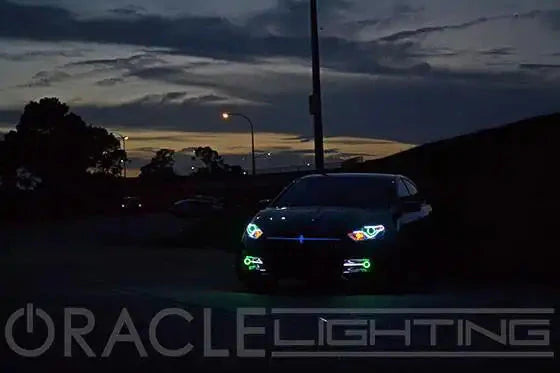 ORACLE Lighting 2013-2016 Dodge Dart Headlight LED Project Halo Kit by ORACLE Lighting