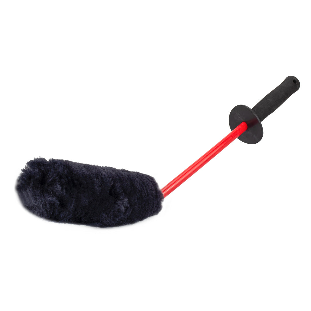EZ Detail Brush | Ultimate Wool Wheel Brush – Angled Reach by MaxshineUSA