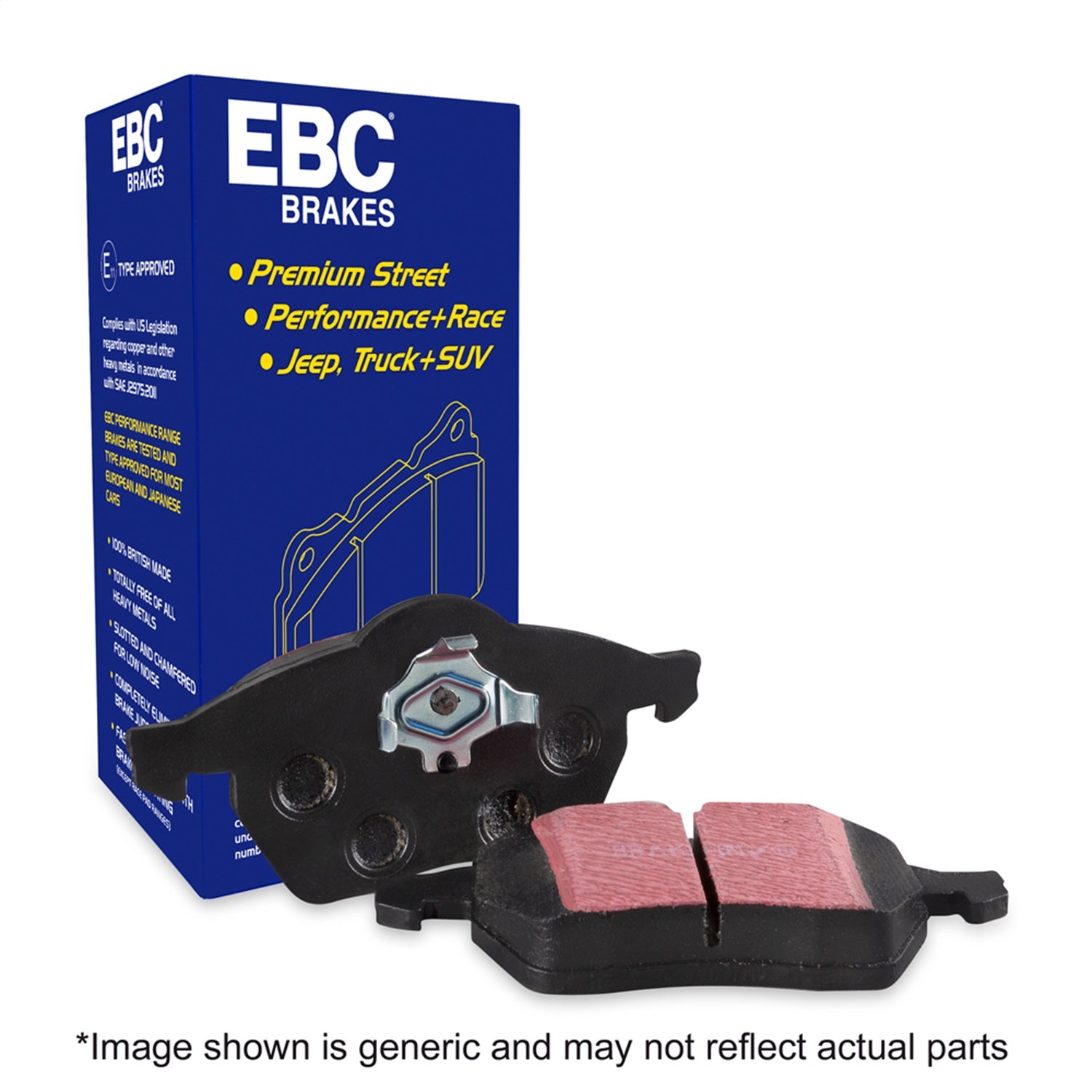 Ultimax OEM Replacement Brake Pads by EBC Brakes