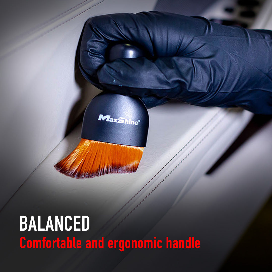 Handheld Brush | Ultra Soft Detailing Brush with Handle by MaxshineUSA