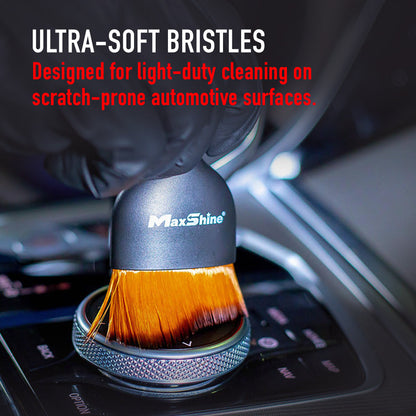 Handheld Brush | Ultra Soft Detailing Brush with Handle by MaxshineUSA