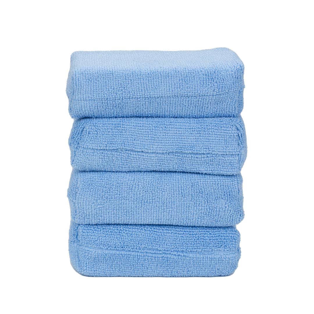 Ultra-Soft Microfiber Wax Applicator Block - 4 Pack by MaxshineUSA