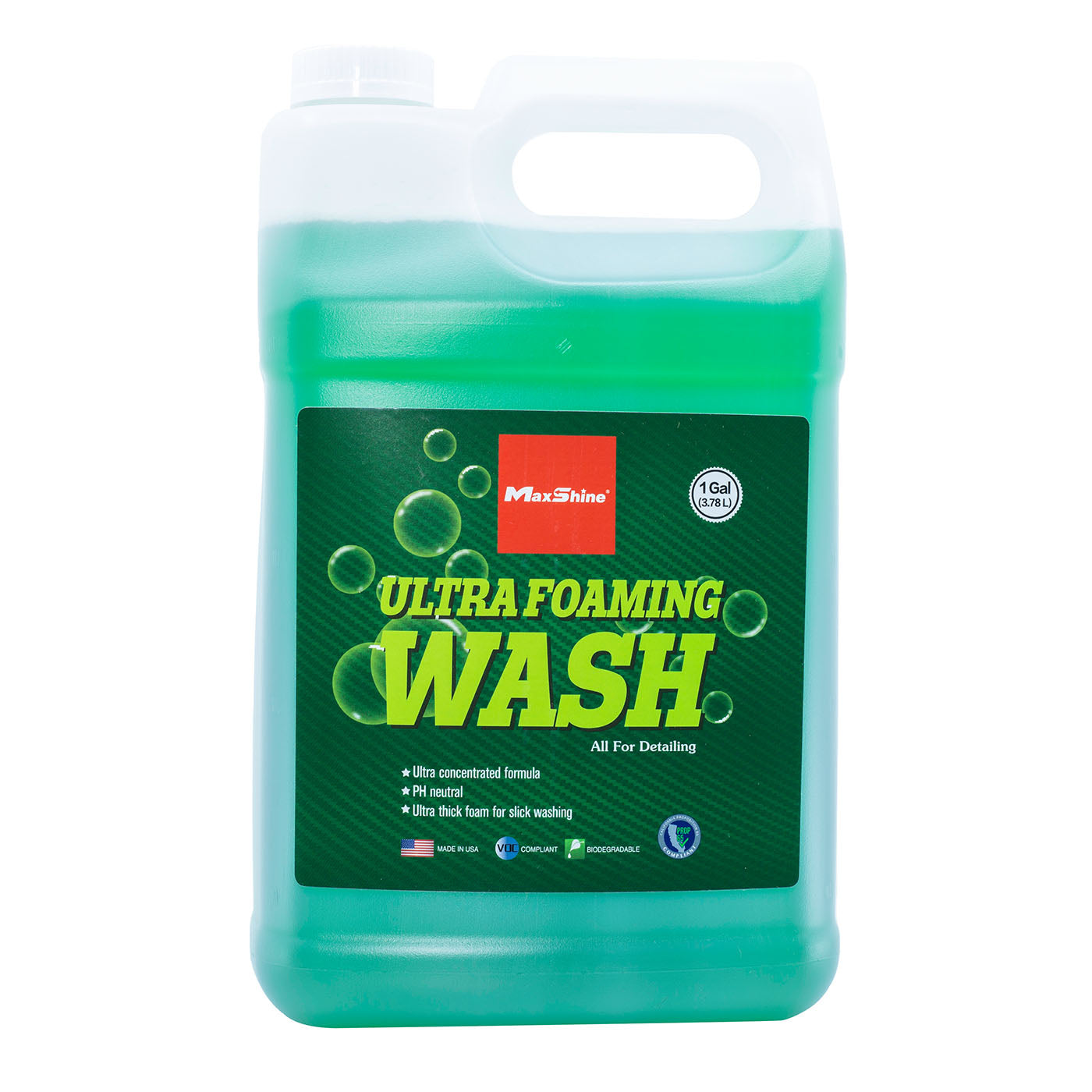 Foam Cleanser | Ultra Foaming Wash - 16oz, 1gal by MaxshineUSA