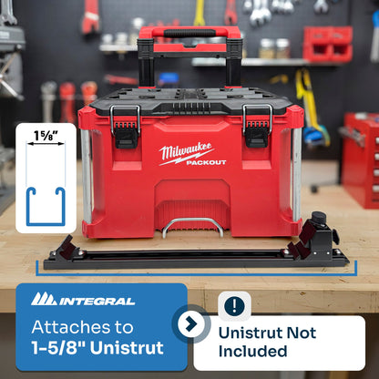 Stack Lock - Mount Compatible with Milwaukee Packout Organizers by Integral Truck