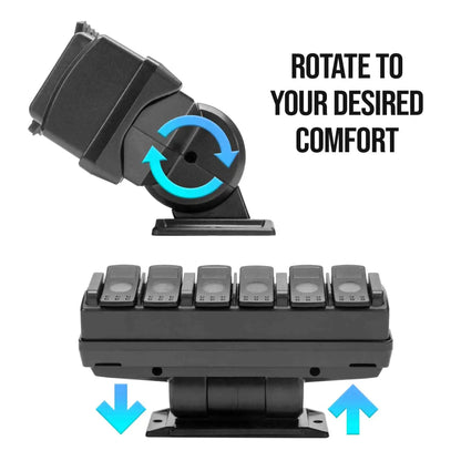 TRIGGER 6 SHOOTER Universal Pedestal Mount by ORACLE Lighting