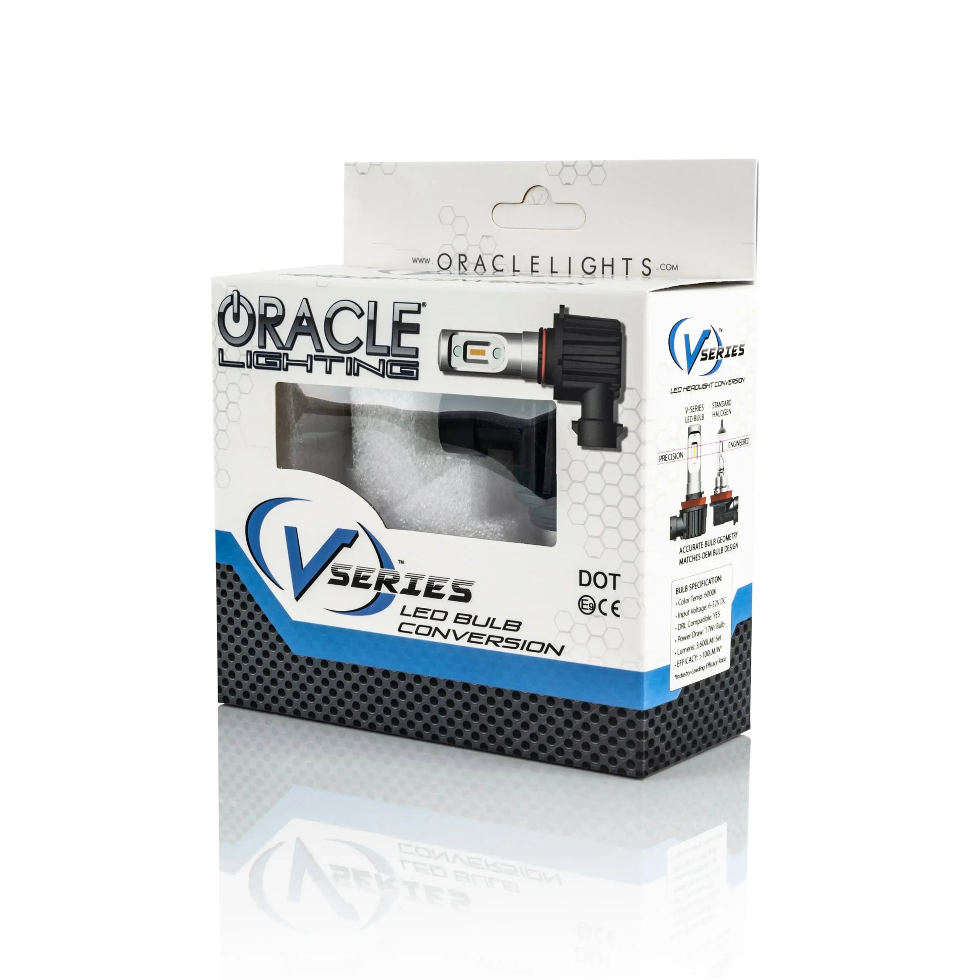 ORACLE Lighting H4 - VSeries LED Light Bulb Conversion Kit High/Low Beam (Projector) by ORACLE Lighting