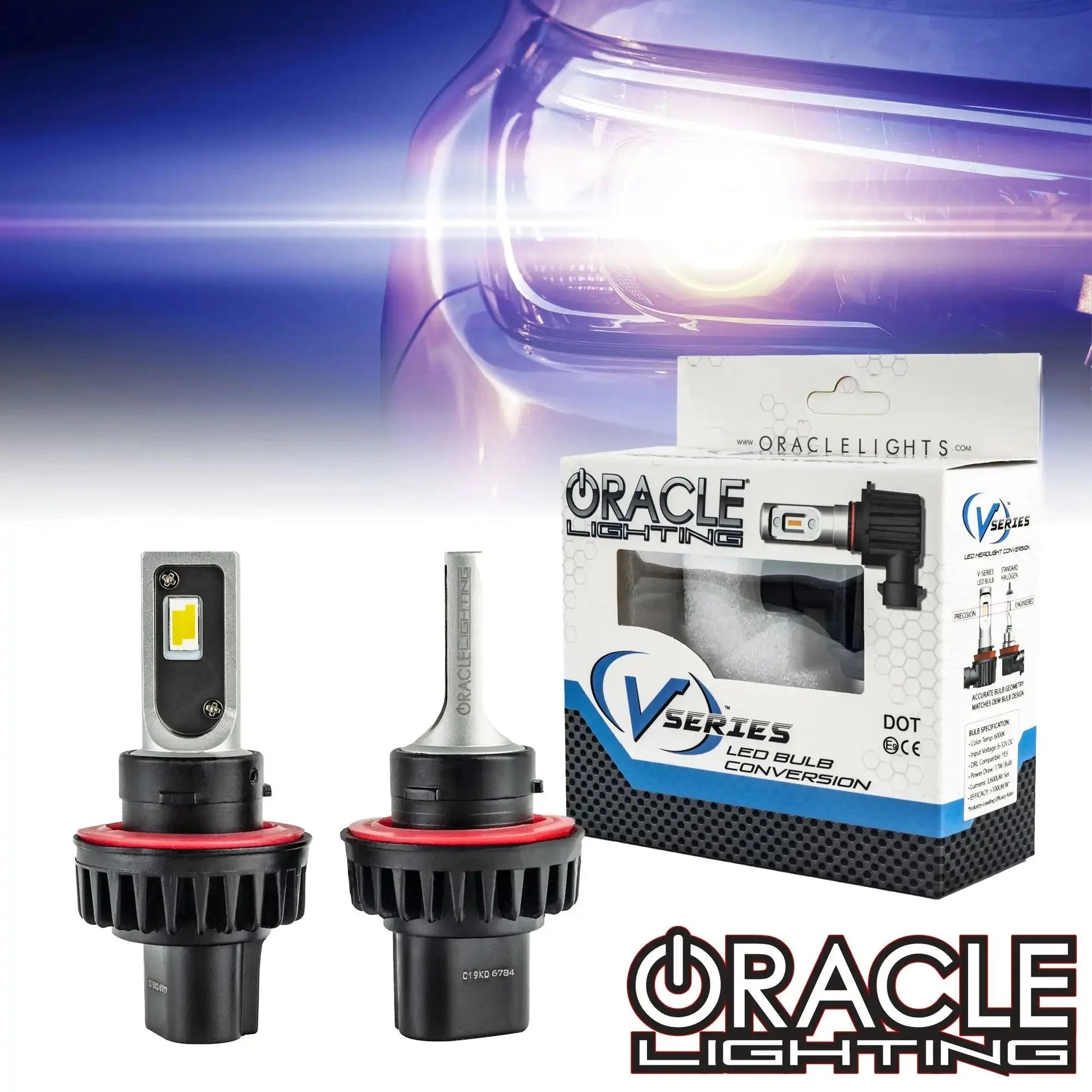 ORACLE Lighting H13 - VSeries LED Light Bulb Conversion Kit (Low Beam) by ORACLE Lighting
