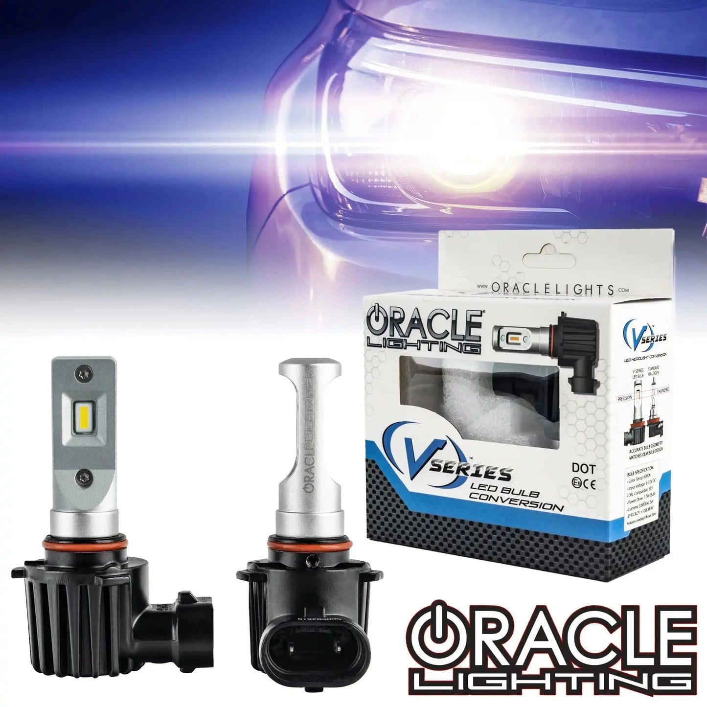 ORACLE Lighting 9005 - VSeries LED Light Bulb Conversion Kit (Fog Light) by ORACLE Lighting