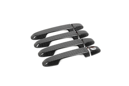 OLM Carbon Fiber Door Handle Covers - 2022 WRX (Base and Premium Trim) by MYX Automotive