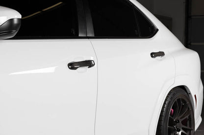 OLM Carbon Fiber Door Handle Covers - 2022 WRX (Base and Premium Trim) by MYX Automotive