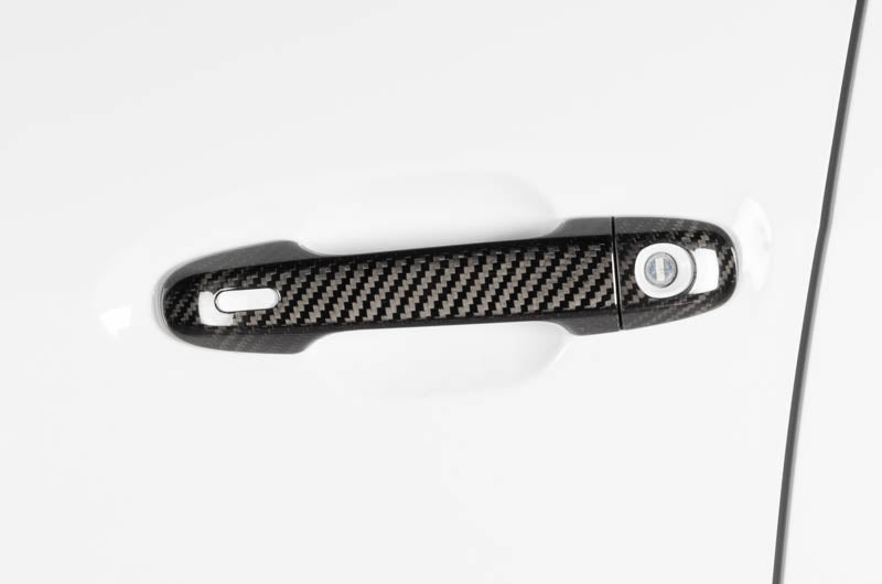 OLM Carbon Fiber Door Handle Covers - 2022 WRX (GT and Limited Trim)
