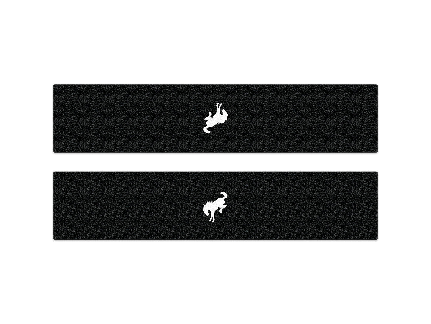 Door Sill Protection Overlays Fits 2021-2026 Ford Bronco by Tufskinz.com