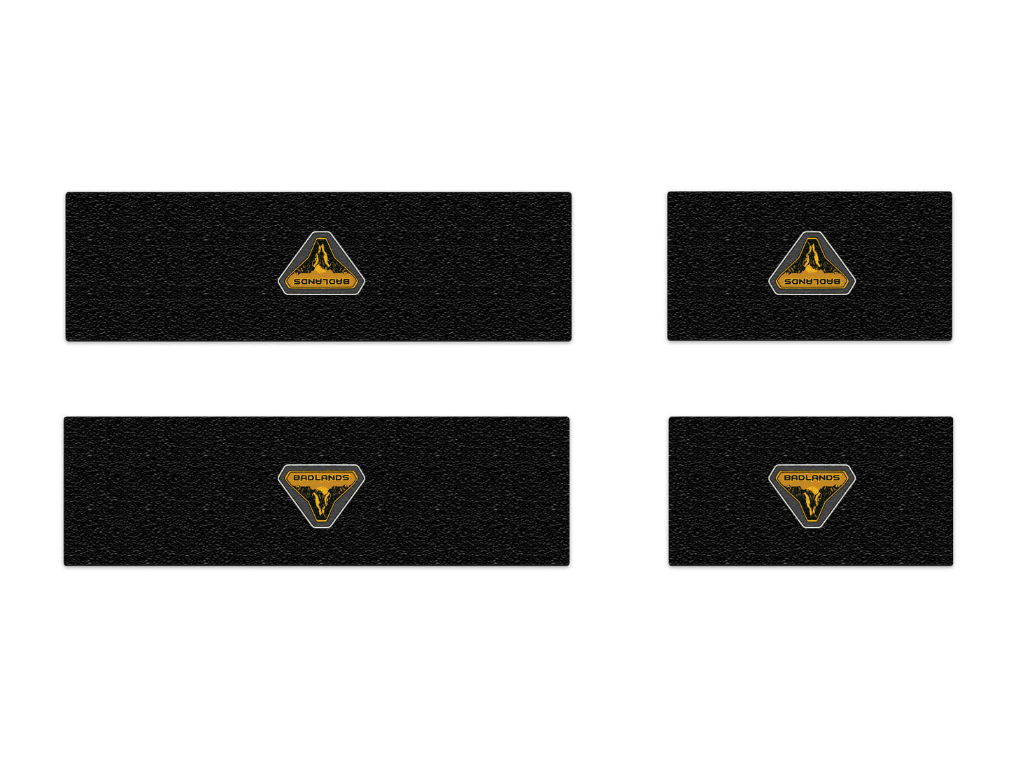 Door Sill Protection Overlays Fits 2021-2026 Ford Bronco by Tufskinz.com