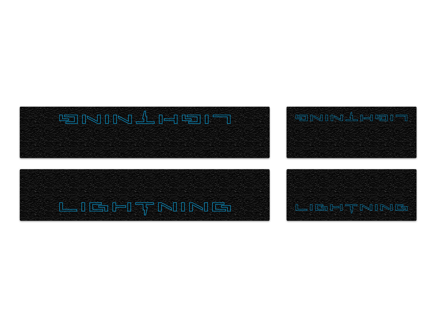 Door Sill Protection Overlays Fits 2015-2026 Ford F-150 by Tufskinz.com
