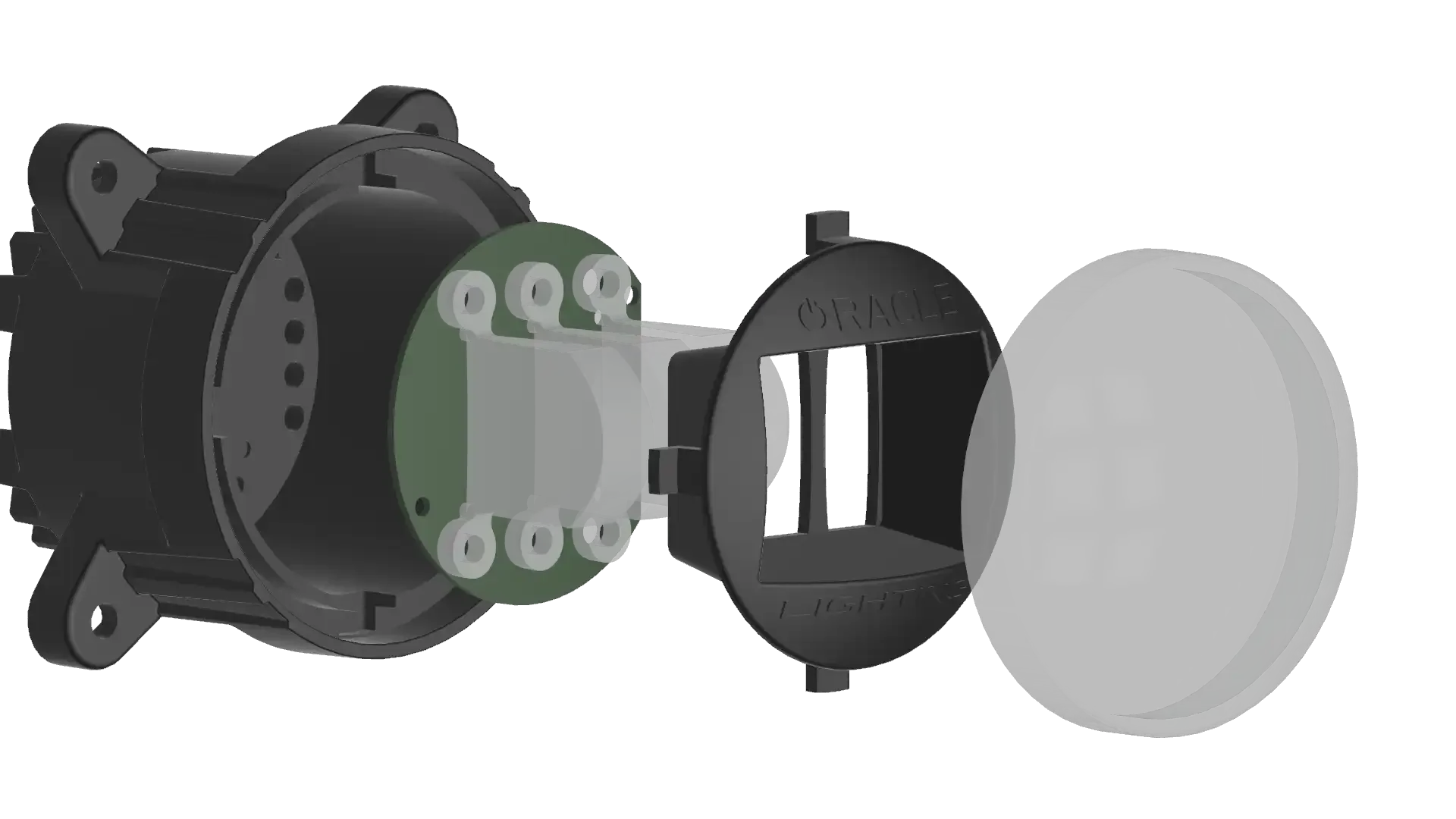ORACLE Lighting 60mm 15W Low Beam LED Emitter Module by ORACLE Lighting