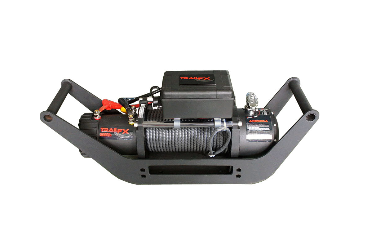 Winches updated To 12K Lbs 2 In Receiver Mount Text Pwdr Ctd W/Hitch Pin & Clip by TrailFX