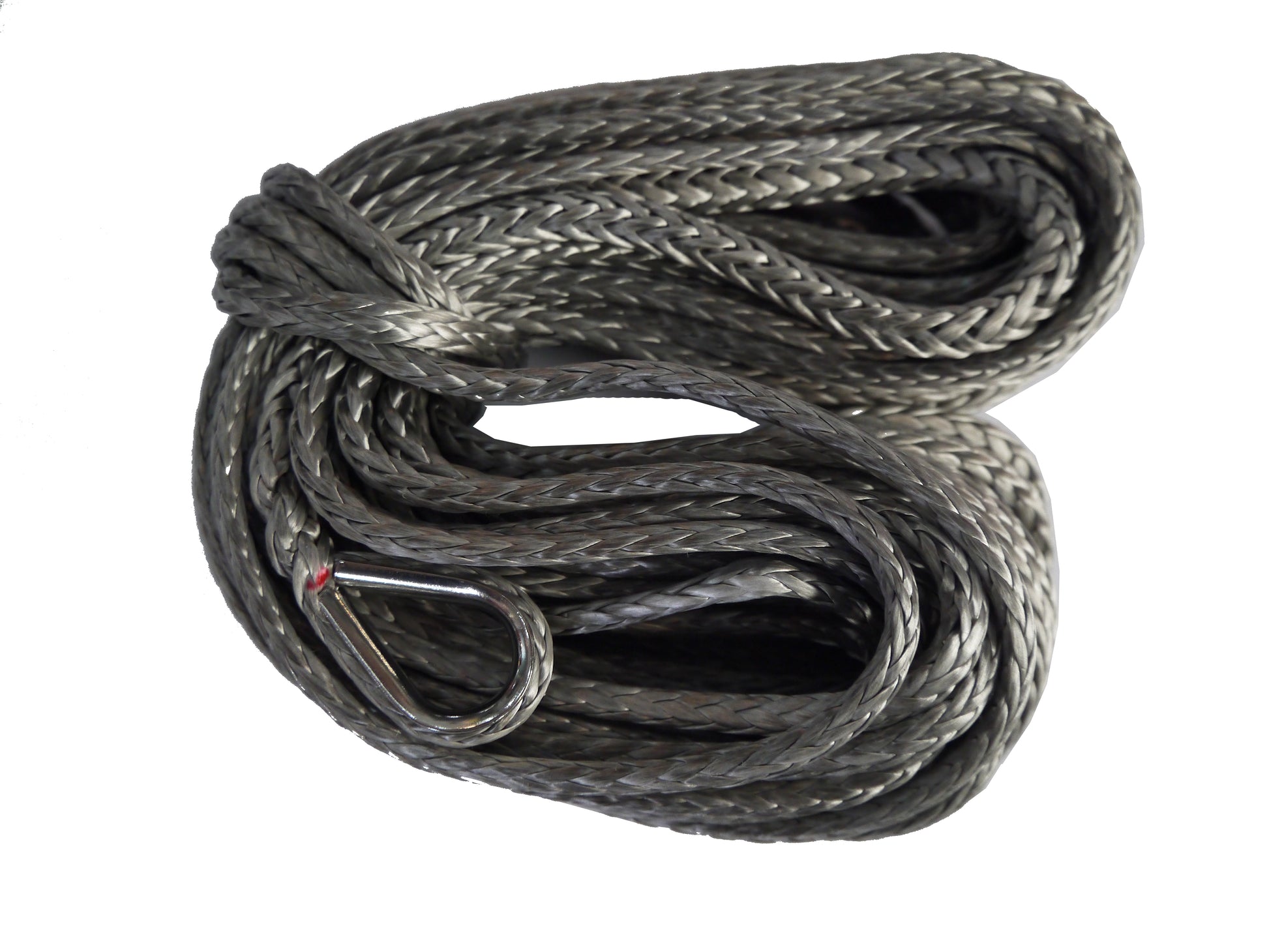 3500 Pound Capacity 3/16 Inch Diameter X 50 Foot Length Synthetic Rope by TrailFX