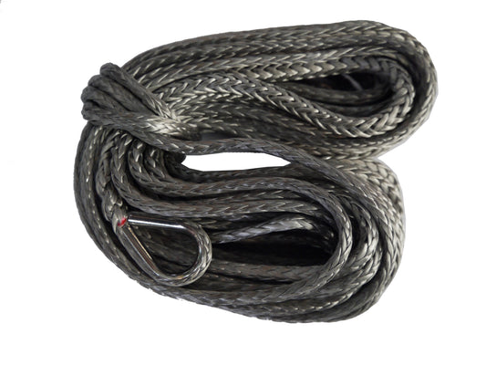 3500 Pound Capacity 3/16 Inch Diameter X 50 Foot Length Synthetic Rope by TrailFX